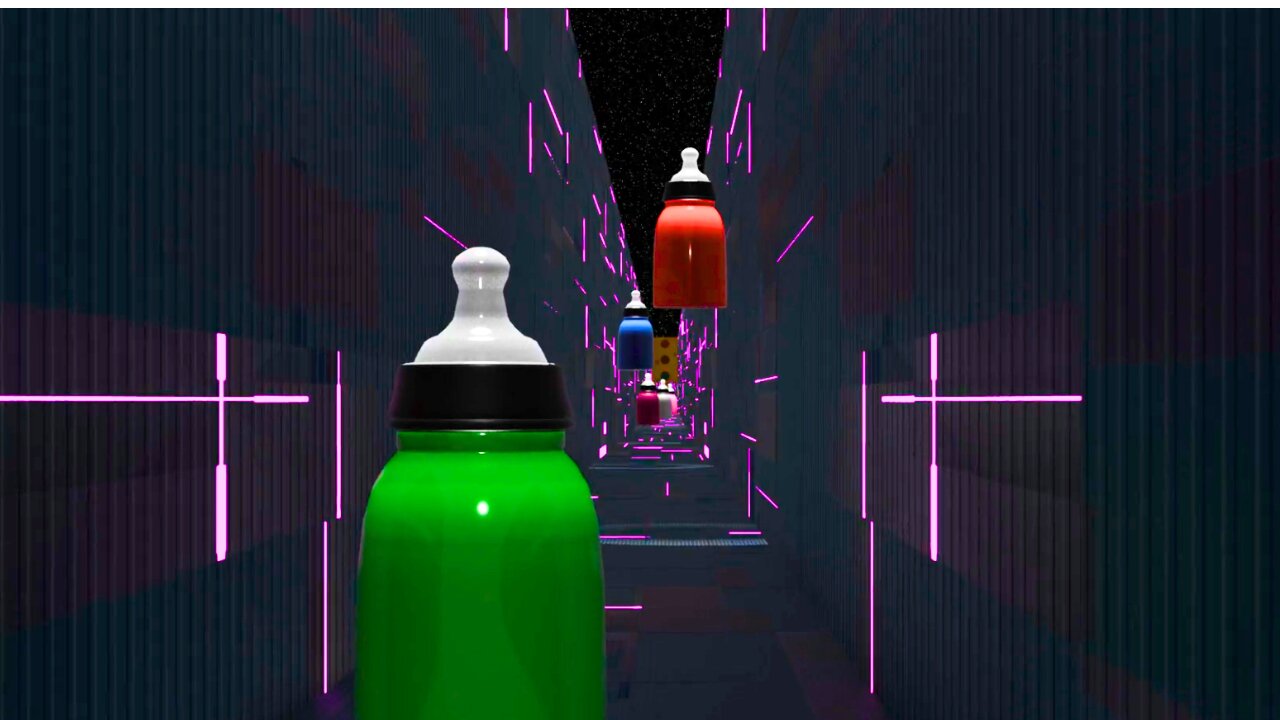 Sci Fi Baby Sensory! 🚀 High Contrast Tunnel for Visual Tracking