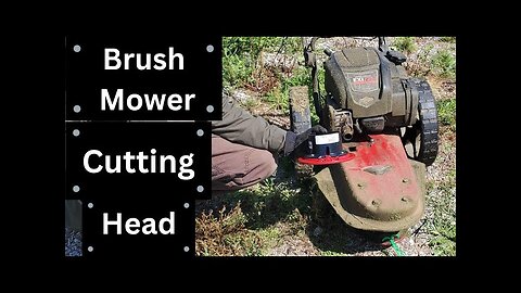Replacing the Cutting Head on the Earthquake Walk Behind String Trimmer