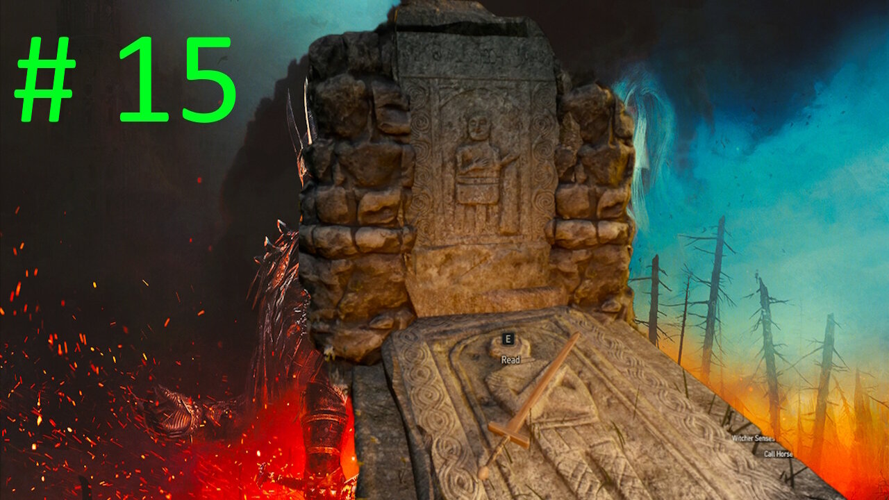 Let's Play Witcher 3 Wild Hunt BLIND # 15 🪦White Orchard Cemetery🪦