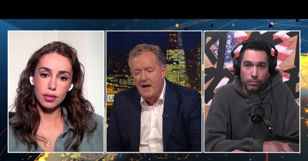 Elica Lebon Calls Dave Smith A Brain Rotted Idiot On Piers Morgan Show