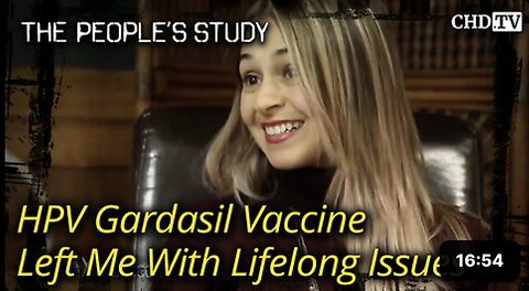 HPV Gardasil Vaccine Left Me With Lifelong Issues