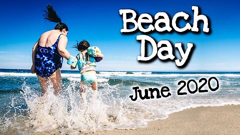 A Day At The Beach (WE FINALLY GOT OUT!!)