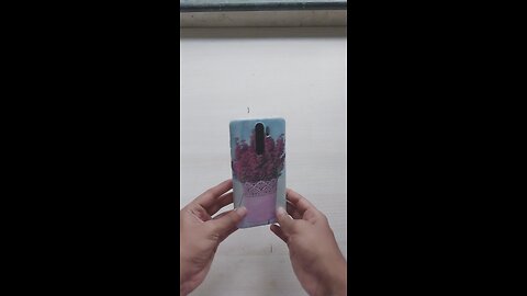 Decoupage phone cover