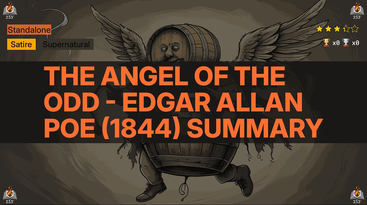 The Angel of the Odd - Edgar Allan Poe (1844) Summary