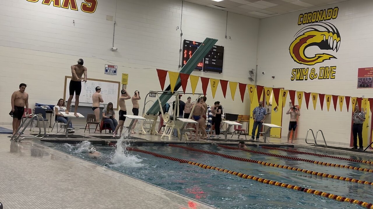 Vs Palmer 200 free relay