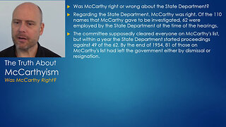 Molyneux-McCarthyism 6 J.M. WAS RIGHT-Naming Names-Service/Lattimore-Commie Legal Tricks-JM's Effect