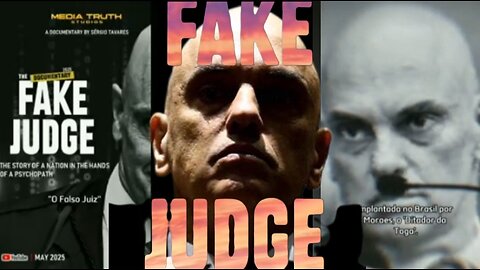 O falso juiz, estreia mundial em maio de 2025 no YouTube.