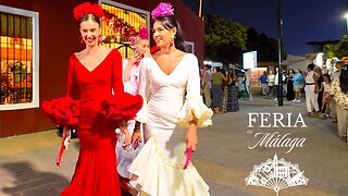 Spain Malaga Nightlife With Many Beautiful Ladies Walking Tour