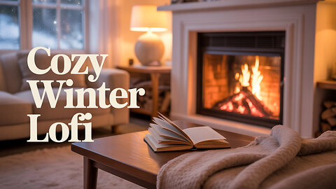 “Winter Fireplace – Cozy Lo-Fi Beats”