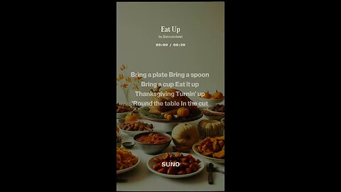 EAT IT UP THANKSGIVING RAP