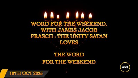 Word for the Weekend - The Unity Satan Loves