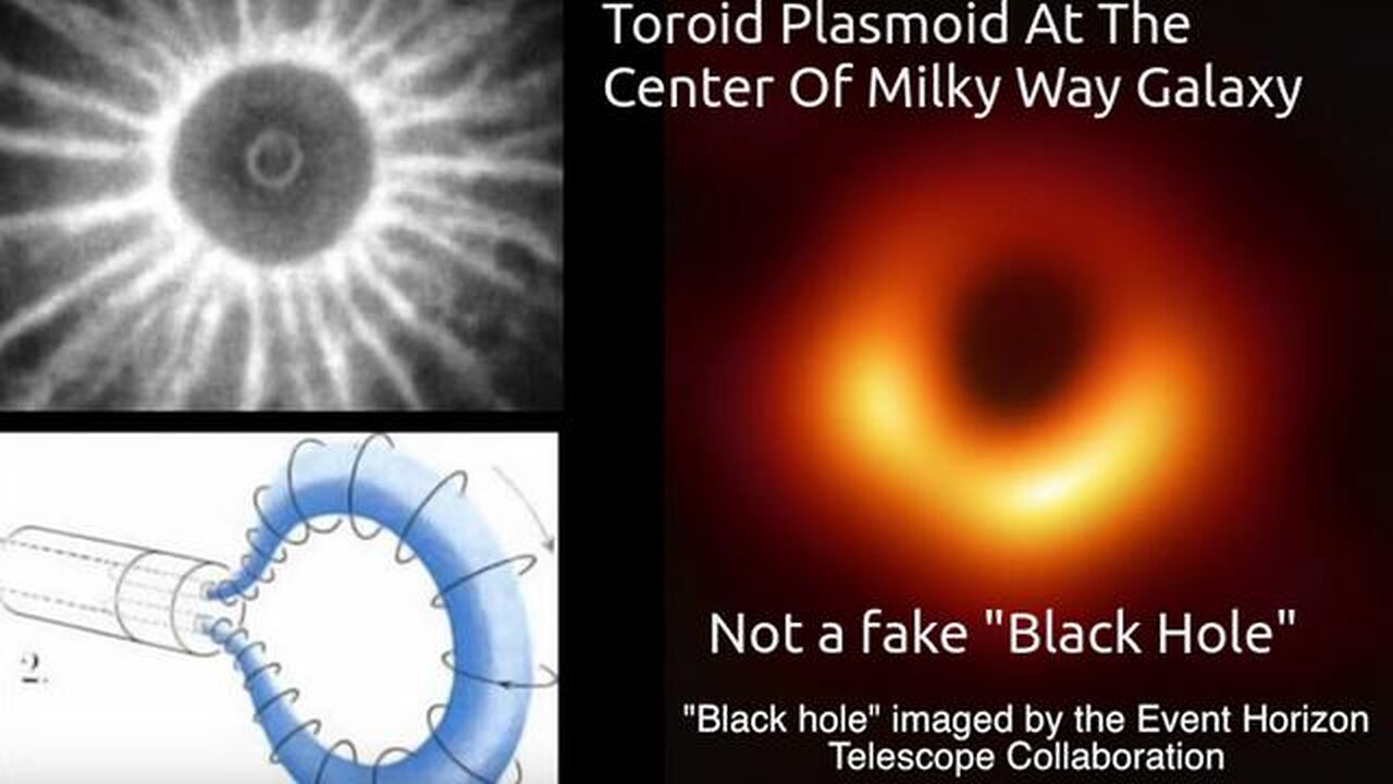 Wal Thornhill: Fake-Black-Hole or An Electric Plasmoid/Toroid?