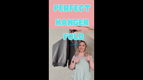 2 Easy Ways to Fold a Sweatshirt on a Hanger — No Stretching, No Bumps