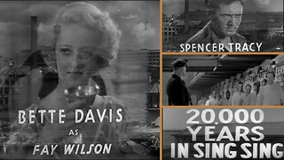 "Spencer Tracy, Bette Davis! Forgotten Prison Drama – 20,000 Years in Sing Sing (1932)