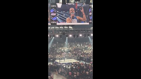 AEW All In 2025 Adam Cole addresses his future Globe Life Field Arlington TX