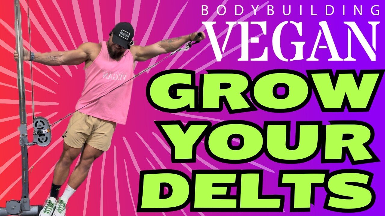 Bigger Delts by Yesterday | 3 Tips for Cable Side Raises Thebodybuildingvegan Max Shoulder Growth