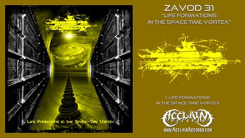 ZAVOD 31 – “Life Formations in the Space-Time Vortex” - Cosmic Dungeon Synth/Dark Ambient