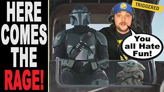 Disney Star Wars Shill MELTDOWN Over Negative Fan Reactions to The Mandalorian and Grogu Ad