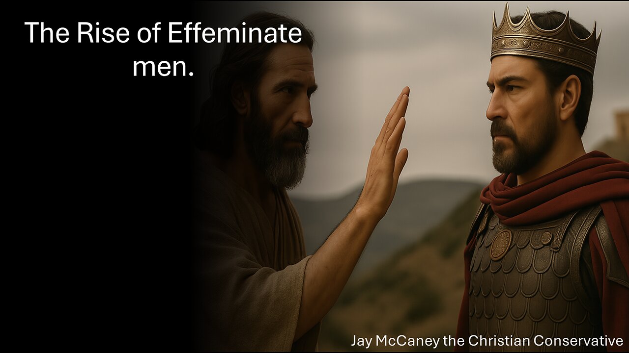 The Rise of Effeminate Men.