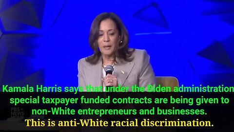 "Exploring Kamala Harris' Plan for Taxpayer-Funded Contracts for Non-White Entrepreneurs"