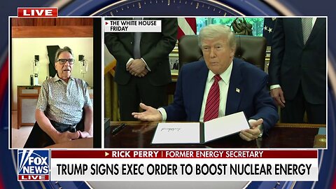Nuclear energy is one of the ‘most important things’ Trump has focused on: Rick Perry