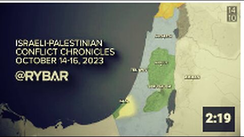 "Israeli-Palestinian Conflict Chronicles, October 14-16, 2023"