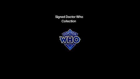 Signed Doctor Who Collection