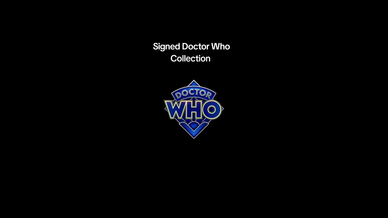 Signed Doctor Who Collection