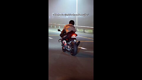 Night bike ride
