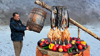 Platos Tradicionales Cocinados en Plena Naturaleza 🤤🔥