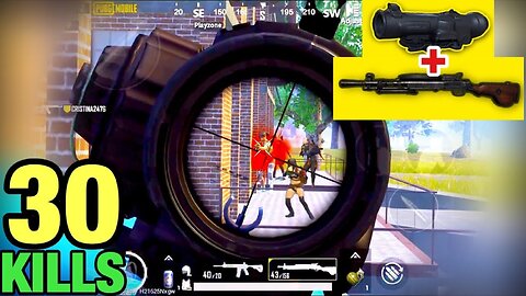 DP28 + 6x SCOPE | KING OF NO RE****| 30 KILLS SOLO VS SQUAD | PUBG MOBILE TACAZ