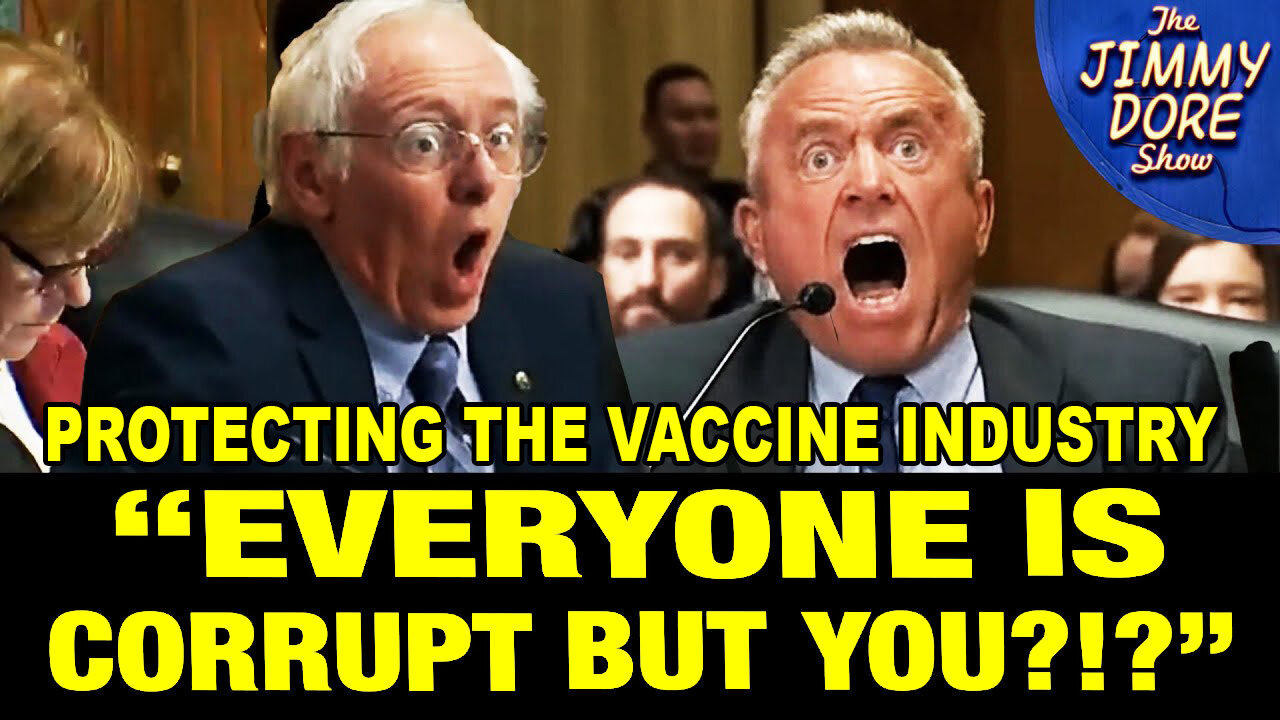 Screaming Match Between Bernie Sanders and Robert F. Kennedy - At Senate Vaccine Hearing