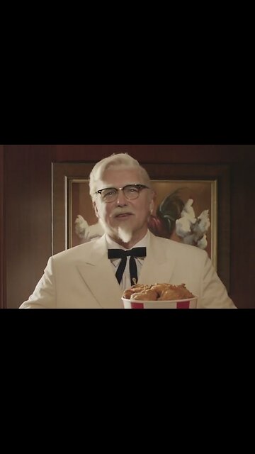 we saw the colonel and the town smells like KFC