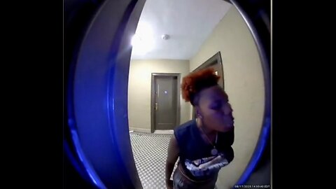 New York psycho bitch harasses and threatens neighbor and pizza delivery guy