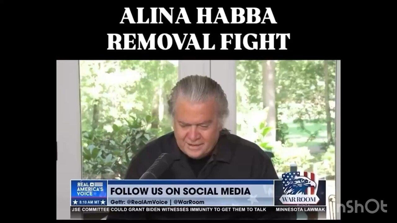 Alina Habba to be removed?