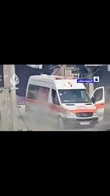 NEW FOOTAGE > HOW THE JEWS ARE SLAUGHTERING MEDICAL CREWS & AMBULANCE WORKERS IN GAZA! ☠️
