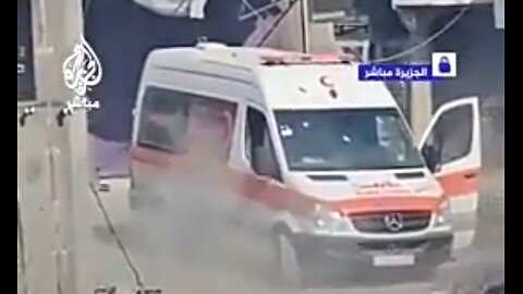 NEW FOOTAGE > HOW THE JEWS ARE SLAUGHTERING MEDICAL CREWS & AMBULANCE WORKERS IN GAZA! ☠️