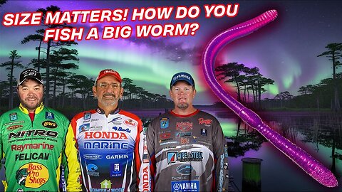 How do you fish a BIG worm? (ft. Keith Combs, Paul Elias, and Tim Horton)