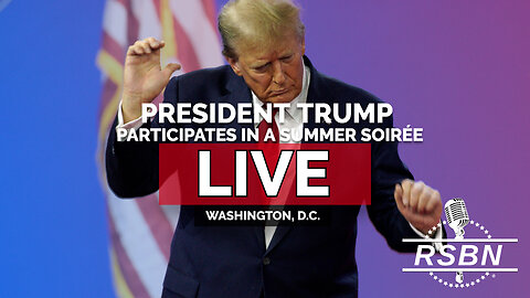 LIVE: President Trump Participates in a Summer Soirée - 6/4/25