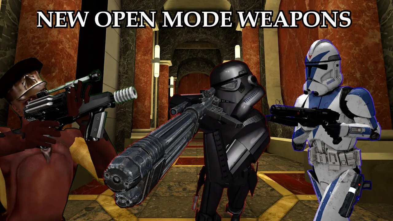 Movie Battles II - New Open Mode Weapons Preview