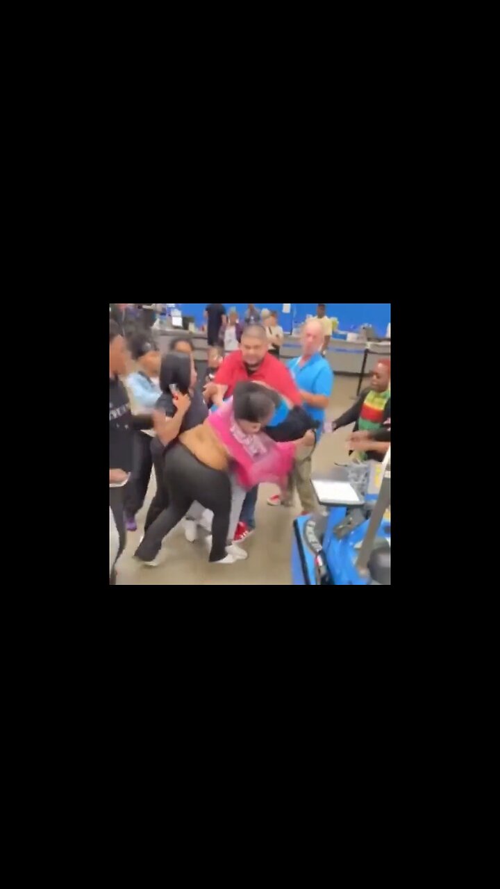 Insane Scene At An Indianapolis Walmart As A Group Of Degenerates Brutally Beat An Employee