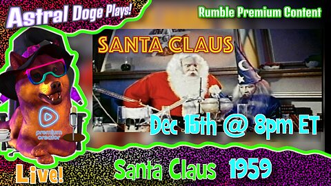 Dec 15 @ 8pm ET - Santa Claus (1959)