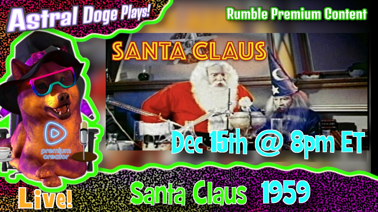 Dec 15 @ 8pm ET - Santa Claus (1959)