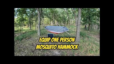 Kayak Camping With Equip Mosquito Hammock