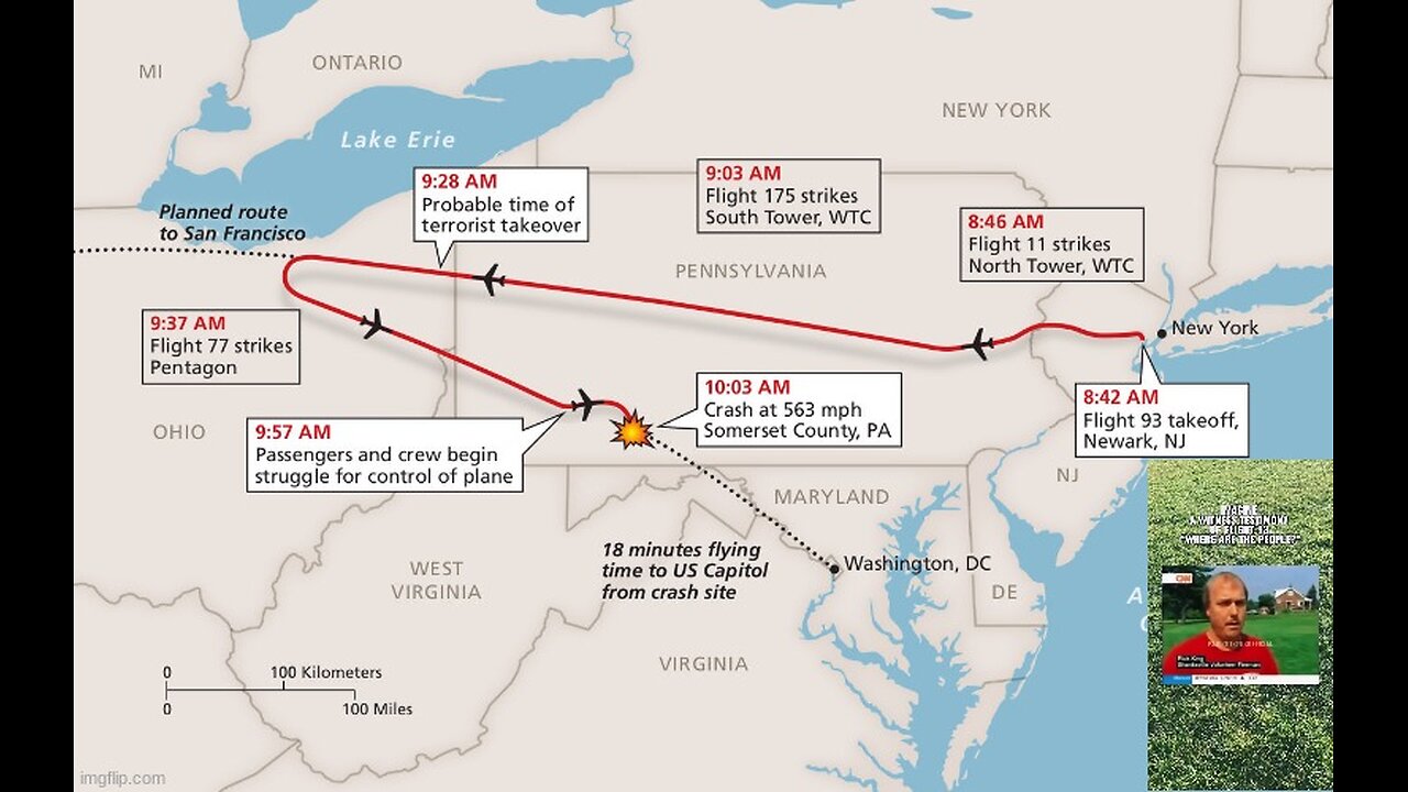 EYEWITNESS ACCOUNT ✈💥 OF FLIGHT 93 CRASH