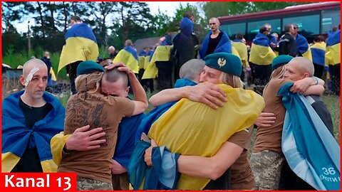 Ukrainian prisoners of war return home as part of ongoing exchanges with Russia