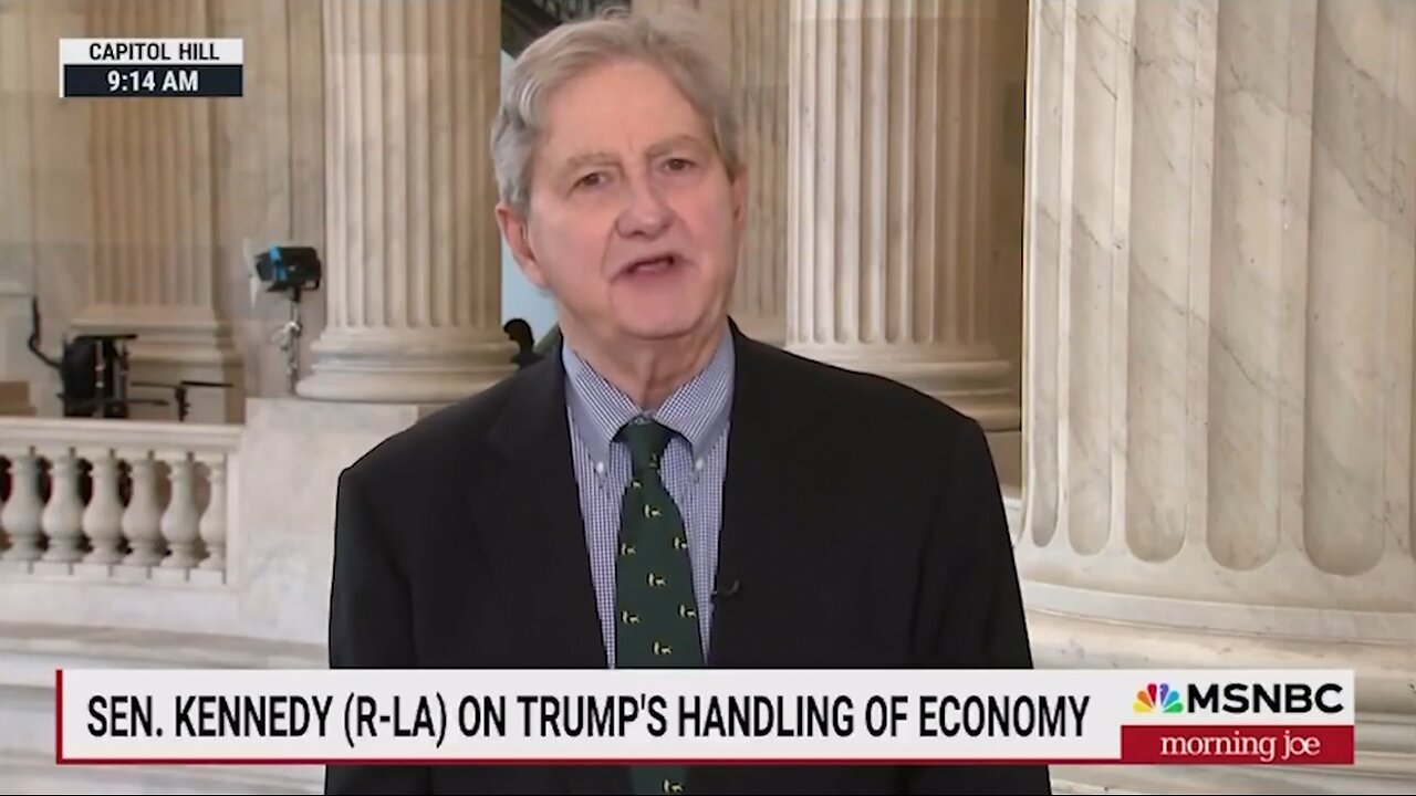 John Kennedy Says The President Has “Won”