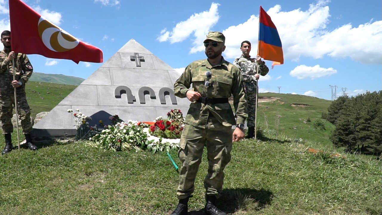 Հայկ Նազարյան - Ճառ Դրոյի շիրիմի մոտ (31-05-2025)