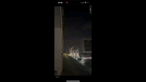 NATO fighter jets being heard flying over the skies outside Lublin City Center in eastern Poland.