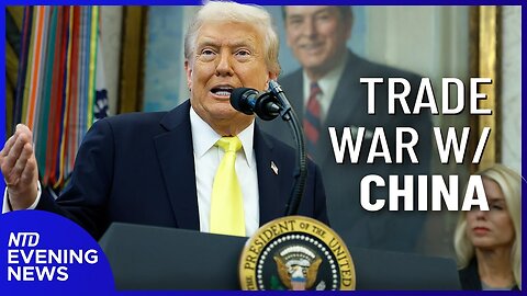 Trump: U.S.-China in "Trade War"; Judge Blocks Layoffs